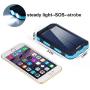 Solar Power Bank Portable Charger 20000mah Waterproof Battery Backup Charger Solar Panel Charger with Dual LED Flashlights and Compass for iPhone Android CellPhones
