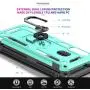 LeYi Samsung Galaxy A20/ A30 Case (Not Fit A20S) with Tempered Glass Screen Protector, [Military Grade] Magnetic Car Mount Kickstand Defender Protective Cover Phone Case for Samsung A20/ A30, Mint