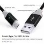 USB Type C Cable, Pofesun (3-Pack 10FT) USB A to USB-C Fast Charging Nylon Braided USB C Cable Compatible for Samsung Galaxy S10e S10 S9 S8 Plus Note 9 8, Moto Z, LG V30 V20 G5 G6-Black,White, Blue USB Type C Cable, Pofesun (3-Pack 10FT) USB A to USB-C Fast Charging Nylon Braided USB C Cable Compatible for Samsung Galaxy S10e S10 S9 S8 Plus Note 9 8, Moto Z, LG V30 V20 G5 G6-Black,White, Blue