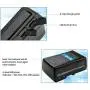 New 190Wh(13400mAh) V Mount/V-Lock Battery Compatible Video Camera Camcorder Broadcast LED Light with D-tap Output Cable and D-Tap Charger