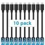 Mopower Micro USB Cable,10 Pcs 3FT High Speed USB 2.0 A Male to Micro B Charge and Sync Cables for Samsung,LG,BlackBerry and Motorola Smartphones & Tablets Black (10-Pack) Mopower Micro USB Cable,10 Pcs 3FT High Speed USB 2.0 A Male to Micro B Charge and Sync Cables for Samsung,LG,BlackBerry and Motorola Smartphones & Tablets Black (10-Pack)
