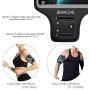 Galaxy S20/S10/S9/S8 Armband, JEMACHE Gym Running Exercises Workouts Phone Arm Band for Samsung Galaxy S20 S10 S9 S8 S7 Edge with Key Holder (Black)