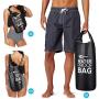 Trentixel Waterproof Dry Bags, Floating Dry Sack with Detachable Shoulder Strap, 5L/10L/20L Large Dry Bag for Fishing, Kayaking, Surfing, Rafting, Hiking and Camping