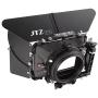 JTZ DP30 Camera Cage 15mm Rail Rod Baseplate Rig+ 4×4" Carbon Fiber Matte Box+ Follow Focus+ Power Supply (LE Version) for SONY A7,A7II,A7R,A7RII,A7S,A7SII DSLR Camera