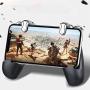 Mobile Phone Gamepad, Mobile Game Controller Gamepad Shoot and Aim Trigger Phone Cooling Pad for Android/iOS Smartphone.