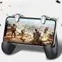 Mobile Phone Gamepad, Mobile Game Controller Gamepad Shoot and Aim Trigger Phone Cooling Pad for Android/iOS Smartphone.