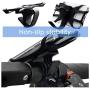 HOPENE Bike Phone Mount, Detachable Bicycle Motorcycle Phone Mount Silicone Cell Phone Bike Holder Handlebar Cradle for iPhone 11 Pro Max SE/X/XS MAX/XR/8/8 Plus, Samsung S20 S10/S10e
