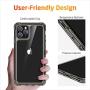 ESR Air Armor Designed for iPhone 11 Pro Max Case [Shock-Absorbing] [Scratch-Resistant] [Military Grade Protection] Hard PC + Flexible TPU Frame, for The iPhone 11 Pro Max (2019), Transparent Black