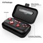 DoinMaster IPEGA Portable Bluetooth Gamepad Wireless Game Controller for Android & iOS Smartphone,iPhone,iPad,Tablet,SmartTV,Nintendo Switch,TV Box,PC (Win 7/8/10) with Protective Travel Case & Holder