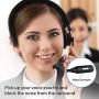 Bluetooth Headset 5.0, Pro 24 Hrs Talktime Noise Cancelling Wireless Headset with Mute Button for Cell Phones Business Office Trucker-M91