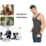 JQ JQAMAZING Mens Slimming Body Shaper Vest Abdomen Slim Shirt Compression Tank Shaperwear