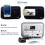 dpnao 5 in 1 iPhone Charger Dock Station with Alarm Clock FM Radio