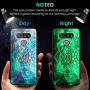 BENTOBEN LG K51 Phone Case, LG Reflect Case, LG Q51 Case, Slim Fit Glow in The Dark Shockproof Protective Hybrid Hard PC Soft TPU Bumper Cover Phone Cases for LG K51 / LG Q51, Mandala in Galaxy
