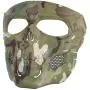 Anyoupin Airsoft Mask,Full Face Masks Skull Skeleton with Goggles Impact Resistant Army Fans Supplies Tactical Mask for Halloween Paintball Game Movie Props Party and Other Outdoor Activities