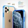 Mkeke Compatible with iPhone 11 Pro Max Case, Clear iPhone 11 Pro Max Cover Shock Absorption Phone Cases 6.5 inch -Blue