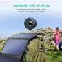 Nekteck 28W Portable Solar Panel Charger, Waterproof Camping Gear Solar Powered Charger with 2 USB Port for iPhone X/8 Plus, Samsung Galaxy s9/s8,iPad, Tablet and Any USB Devices Nekteck 28W Portable Solar Panel Charger, Waterproof Camping Gear Solar Powered Charger with 2 USB Port for iPhone X/8 Plus, Samsung Galaxy s9/s8,iPad, Tablet and Any USB Devices