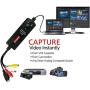 Diamond VC500 USB 2.0 One Touch VHS to DVD Video Capture Device with Easy to use Software, Convert, Edit and Save to Digital Files For Win7, Win8 and Win10