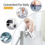 Cell Phone Stand, Jiduo Phone Holder Adjustable Height Smart Phone Accessories Compatible with Ipad Tablet for Desk Bedside Office Foldable (White)