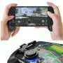 Portable Mobile Phone Game Controller Gamepad Holder Gaming Trigger for PUBG - Black