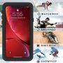 OUNNE iPhone XR Waterproof Case, Full Sealed Underwater Cover Dustproof Snowproof Shockproof Waterproof Phone Case for iPhone XR (Clear)
