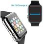 Luminira Compatible Watch 38mm Tempered Glass Screen Protector (Series 3 2 1) [9H Hardness] [Anti-Fingerprint] [Bubble Free] [Only Covers The Flat Area] Compatible Apple 38mm [3-Pack]