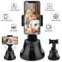 Smart Portable Selfie Stick,360°Rotation Auto Face Object Tracking Camera Tripod Holder Smart Shooting Cell Phone Camera Mount, Vlog Shooting Smartphone Mount Holder for All iPhone Android Phone