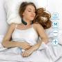 Neck Massager,Shiatsu Neck Massager with Heat Cordless,Smart Portable Electric Neck Massage Equipment 3 Modes & 15 Intensity,Gift for Women & Men Black
