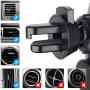 Wireless Car Charger, HAHAKEE Qi Wireless Charger Mount 2 in 1 Auto Clamp 10W Fast Charging Air Vent Cell Phone Holder for iPhone 11 Max XR X 8 Plus, Samsung Galaxy S10 S9 S9+ S8 Note 8 Note 9, LG V30