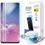 Galaxy S10 Plus Screen Protector, [Dome Glass] Full 3D Curved Edge Tempered Glass [Exclusive Solution for Ultrasonic Fingerprint] Easy Install Kit by Whitestone for Samsung Galaxy S10+ (2019) - 2 Pack