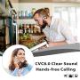 Bluetooth Headset CVC8.0 Dual Mic Noise Cancellation Wireless Bluetooth Earpiece 5.0, 360 Hours Standby Hands-Free Earphones for iPhone Android Cell Phones Driver Trucker Business