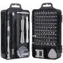 Screwdriver Set, Trekoo 110 in 1 Precision Screwdriver Repair Tool Kit Magnetic Driver Kit Professional Repair Tool Kit for iPhone X, 8, 7 / Cellphone/Computer/Tablet/PC/electronic etc (Black) Screwdriver Set, Trekoo 110 in 1 Precision Screwdriver Repair Tool Kit Magnetic Driver Kit Professional Repair Tool Kit for iPhone X, 8, 7 / Cellphone/Computer/Tablet/PC/electronic etc (Black)