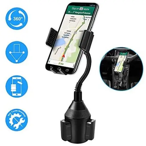 Vansky Car Cup Holder Phone Mount with A Long Flexible Neck for Cell Phones iPhone XR /11 Pro/11 Pro Max/XS/Max/X/8/7 Plus/Samsung Galaxy Vansky Car Cup Holder Phone Mount with A Long Flexible Neck for Cell Phones iPhone XR /11 Pro/11 Pro Max/XS/Max/X/8/7 Plus/Samsung Galaxy