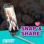 Flipod Selfie Stick All-in-one Universal Extendable Smart Adjustable Phone Cradle Selfie Mount Tripod Stand Device with Remote Control for iPhone X/iPhone 8/8 Plus/iPhone 7/iPhone 7 Plus/Gal