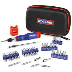 WORKPRO Precision Screwdriver Kit 69-piece with Quick Load Screwdriver Bits Holder Handle for Computer, Smartphone, iPhone, Game Console and other Electronics Devices