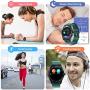 HopoFit Smart Watch for Men Women,Fitness Tracker Smartwatch for Android iOS Phones,1.3" Touch Screen IP68 Waterproof Sport Watch with Heart Rate,Sleep Monitor (Green)