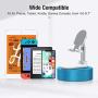 TORRAS Foldable Cell Phone Stand for Desk [Portable Version], Adjustable Phone Holder for Desktop, Phone Dock Cradle Compatible for iPhone 11 Pro Max Xr X, Samsung Galaxy S20+ Ultra Note10, iPad Mini
