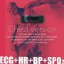 Aupalla Activity Tracker, Health Watch Measure Oxygen Saturation SpO2 Heart Rate HRV Sleep Tracker Steps Calories Burned for iOS Android Smart Phone (Black)