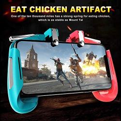 PNGTSUN Mobile Phone Controller Mobile Phone Universal Game Joystick Game Trigger Button Gamepad (Color : Option 2)