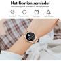 Yocuby Smart Watch for Women,Bluetooth Fitness Tracker Compatible with iOS,Android Phone, Sport Activity Tracker with Sleep/Heart Rate Monitor, Calorie Counter