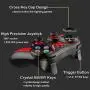 Mobile Controller for The Most Games, Mobile Gamepad Wireless Game Controller Joystick for Android/iOS/iPhone/iPad, Key Mapping, Shooting Fighting Racing Game-NO Supporting iOS 13.4 (RED-Black)
