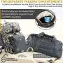 Mission Darkness X2 Faraday Duffel Bag + Detachable MOLLE Faraday Pouch. RF Shielding for Large Electronics & Mobile Devices // Used for Law Enforcement & Military Forensics + Data Privacy Mission Darkness X2 Faraday Duffel Bag + Detachable MOLLE Faraday Pouch. RF Shielding for Large Electronics & Mobile Devices // Used for Law Enforcement & Military Forensics + Data Privacy