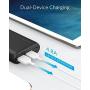 Portable Charger Anker PowerCore 20100mAh - Ultra High Capacity Power Bank with 4.8A Output and PowerIQ Technology, External Battery Pack for iPhone, iPad & Samsung Galaxy & More (Black)