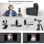 Webcam Streaming 1080P Full HD with Dual Microphone and Ring Light, Aoboco USB Pro Web Camera Stream for Mac Windows Laptop Twitch Xbox One Skype YouTube OBS Xsplit Webcam Streaming 1080P Full HD with Dual Microphone and Ring Light, Aoboco USB Pro Web Camera Stream for Mac Windows Laptop Twitch Xbox One Skype YouTube OBS Xsplit