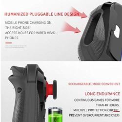 Tacameng Mobile Phone Eat Chicken Game Aim Key Controller Bluetooth control For PUBG Game,Feel More Comfortable, Product Structure is Ergonomic
