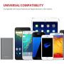 Portable Charger Yoobao Power Bank Apple & Micro Input 8000mAh Compact Powerbank External Cellphone Battery Backup Pack Compatible iPhone X 8 7 6 Plus Android Smartphone Samsung Galaxy etc- Gray