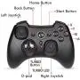 EasySMX Wireless Game Joystick Controller, 2.4G Wireless Gamepad Joystick PC, Dual Vibration, 8 Hours of Playing for PC/Android Phones, Tablets, TV Box
