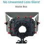 FILMCITY POWER DSLR Video Camera Shoulder Mount Cage Rig Kit (FC-03-P) with Matte Box & Follow focus | Free Accessories