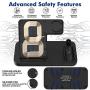 Updated Version 4 in 1 Wireless Charger, Fast Wireless Charging Dock Station for Apple iWatch Series 5/4/3/2/1, AirPods Pro/2 &Pencil Compatible with iPhone 11/11 Pro Max/XR/XS Max/Xs/Samsung