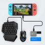 GameSir GTV130 4K HD HDMI USB Type C Hub Adapter for Nintendo Switch, 5-Port TV Converter Dock Cable for Switch, Compatible with Samsung Huawei Microsoft Lumia Smartisan Nut R1