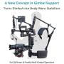 PROAIM Flexi Rig Pro Camera Gimbal Vest Stabilization System for DJI Ronin/M/MX/R2 & Freefly MōVI M5/M10/M15 | Extra Comfortable Gimbal Stabilizer Support, Payload up to 15kg/33lb